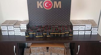 Aydın'da 24 bin dolu makaron ele geçirildi