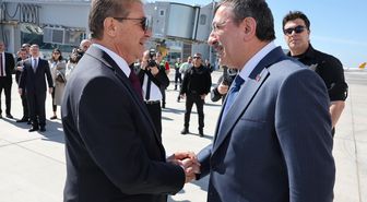 Cumhurbaşkanı Yardımcısı Yılmaz, KKTC'de / Ek bilgi ve fotoğrafla