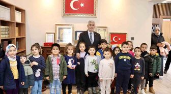 Elazığ'da öğrencilerinden Filistin'e anlamlı destek