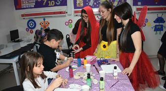 Tepecik Eğitim ve Araştırma Çocuk Hastanesi'nde 'Oyun Her Yerde' etkinliği düzenlendi