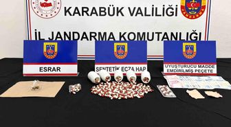 Karabük'te uyuşturucu operasyonunda 3 kişi gözaltı