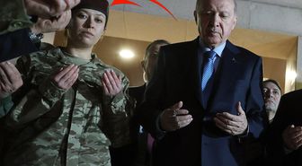 Ömer Halisdemir'in kızı 'bordo bereli' oldu
