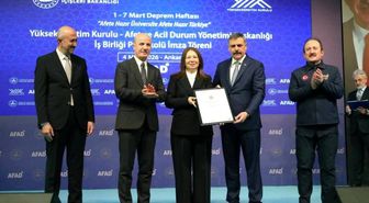 OMÜ Kentsel Arama ve Kurtarma Ekibi akreditasyon sertifikasını aldı