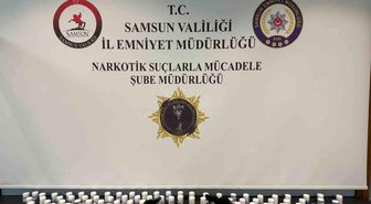 Samsun'da yatak odasında ve araçta uyuşturucu ele geçirildi