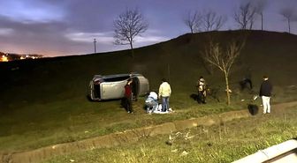 Şarampole uçtu, 5. kez alkollü çıkınca 390 bin lira ceza yedi