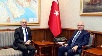 Bakan Güler, KKTC Büyükelçisi Korukoğlu'nu Kabul Etti
