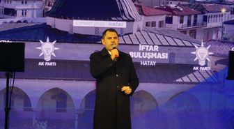 Bakan Murat Kurum, Hataylılarla İftarda Bir Araya Geldi