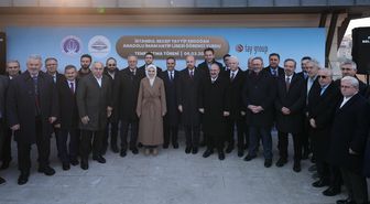 Fatih'te 'Recep Tayyip Erdoğan Anadolu İmam Hatip Lisesi Öğrenci Yurdu'nun temeli atıldı