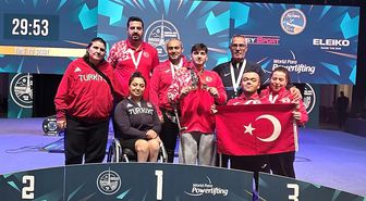 Para Halter Şampiyonası'nda milli sporculardan madalyalar