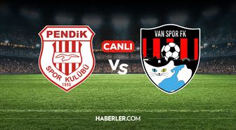 Pendikspor Vanspor CANLI nereden izlenir? Pendikspor Vanspor maçı hangi kanalda, nereden izlenir?