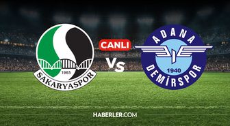 Sakaryaspor Adana Demirspor CANLI nereden izlenir? Sakaryaspor Adana Demirspor maçı hangi kanalda, nereden izlenir?
