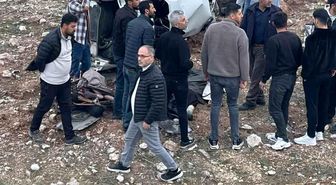 Siirt'te devrilen otomobil hurdaya döndü: 3 ağır yaralı