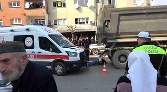 Yalova'da kamyonun ezdiği yaşlı adam hayatını kaybetti