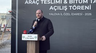 Yalova İl Özel İdaresi'ne Araç Teslim Töreni