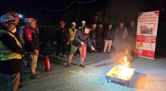 Akşehir'de MAK projesi kapsamında afet bilinci eğitimleri sürüyor