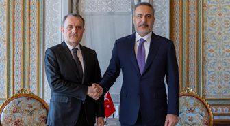 Bakan Fidan Azerbaycan Dışişleri Bakanı Ceyhun Bayramov ile bir araya geldi
