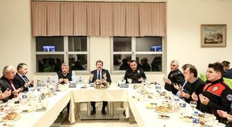 Emniyet teşkilatı iftarda buluştu: 'Samsun'un huzuru için 7/24 görev başındayız'
