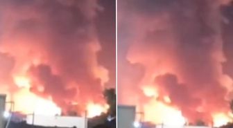 Irak'ın Basra kentinde hareketli dakikalar: ABD merkezli petrol tesisinde patlama