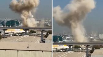 İran, Dubai Havalimanı'nı vurdu! Uçuşlar yeniden askıya alındı