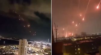 İran, Tel Aviv'i vuruyor! İşte Demir Kubbe'nin etkisiz kaldığı anlar