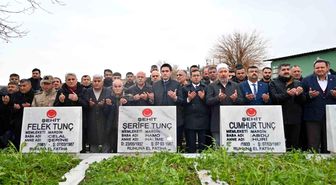Mardin'de 39 yıl önce terör örgütünün şehit ettiği 8 kişi dualarla anıldı