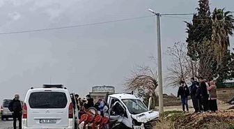 Mardin'de kamyonet tümseğe çarptı: 3 yaralı