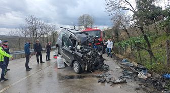 Ordu'da hafif ticari araç ile kamyon çarpıştı: 2 ölü, 2 ağır yaralı