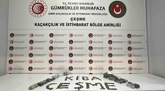 Ticaret Bakanlığı Gümrük Muhafaza ekiplerinden tarihi eser kaçakçılarına ağır darbe