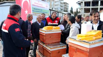 Arıcılara organik arısız 494 kovan dağıtıldı