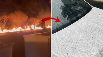 Ateş nehirlerinden sonra petrol yağmuru! İran Kızılayı'ndan 'zehir' uyarısı geldi