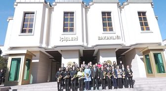 Bakan Çiftçi, İçişleri Bakanlığı teşkilatlarında görev yapan kadın personelleri kabul etti