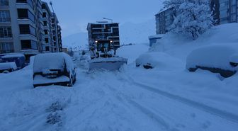 Bitlis'te Kar Yağışı: 300 Köy ve Mezra Yolu Ulaşıma Kapandı