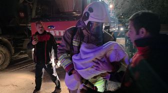 Antakya'da 5 Katlı Binada Yangın Çıktı: 30 Kişi Tahliye Edildi