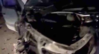 Kavşakta otomobiller çarpıştı: 4 yaralı