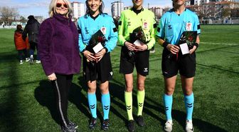 Kayseri'de kadın hakemlere 8 Mart jesti