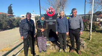 Manisa'da şehit emanetlerine '8 Mart' vefası