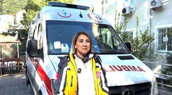 Marmaris'in tek kadın ambulans sürücüsü Fatma Nur Uçar: 'Önceliğimiz hayat kurtarmak'