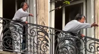 Paris'te bayraklı İran savaşı kutlamasına sert tepki