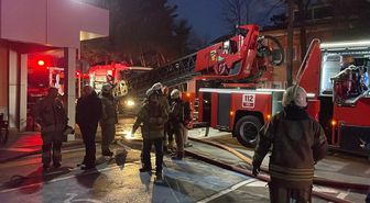 Sarıyer'de Baltalimanı Kemik Hastanesi'nde çıkan yangın söndürüldü