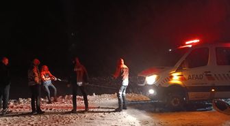 Tipide şarampole kayan araçtaki 4 kişi kurtarıldı