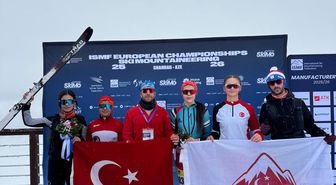 Türkiye, ISMF Dağ Kayağı Avrupa Şampiyonası'nda 3 madalya kazandı