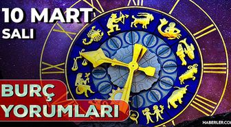 10 Mart Burç Yorumları! 2026 günlük burç yorumları AŞK, EVLİLİK, KARİYER Boğa, Akrep, Aslan burcu yorumu