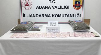 Adana'da 2 kilo esrar ele geçirildi, 1 kişi tutuklandı