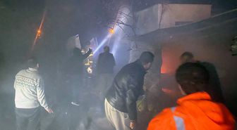 Adana'da bir evin deposunda çıkan yangından 40 güvercin öldü