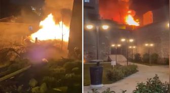 Beyoğlu'nda gece yarısı korkutan yangın