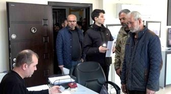 Bolu'da APP plakadan ceza yemek istemeyenler şoförler odasına akın etti