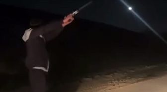 Havaya ateş açtığı görüntüleri sanal medyada paylaşılan şüpheli gözaltında