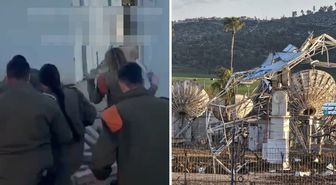 Hizbullah'ın saldırısından İsrail askerleri böyle kaçtı