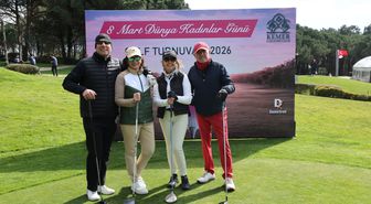 Kadınlar Günü Özel Golf Turnuvası Kemer Country Club'da düzenlendi