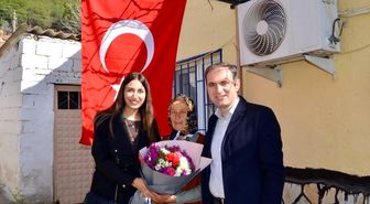 Kaymakam Murat Mete'den şehit annesine ziyaret